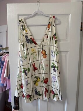 ASOS trapeze dress - farmers market Print